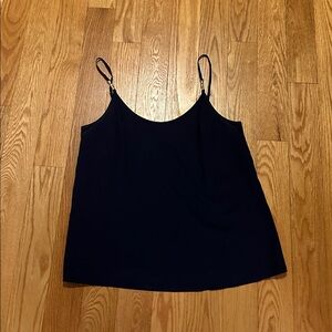 Lilly Pulitzer Navy Blue Spaghetti Strap Shirt